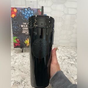 Starbucks 2024 Matte Black Drip Slime Halloween Venti Tumbler.NWT. LAST ONE!